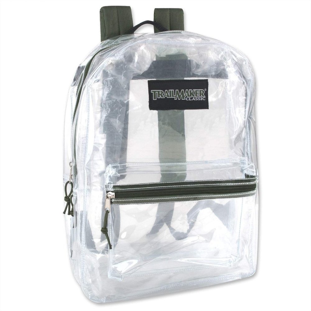 Transparent / clear backpack Trailmaker Classic - Picture 3 of 3